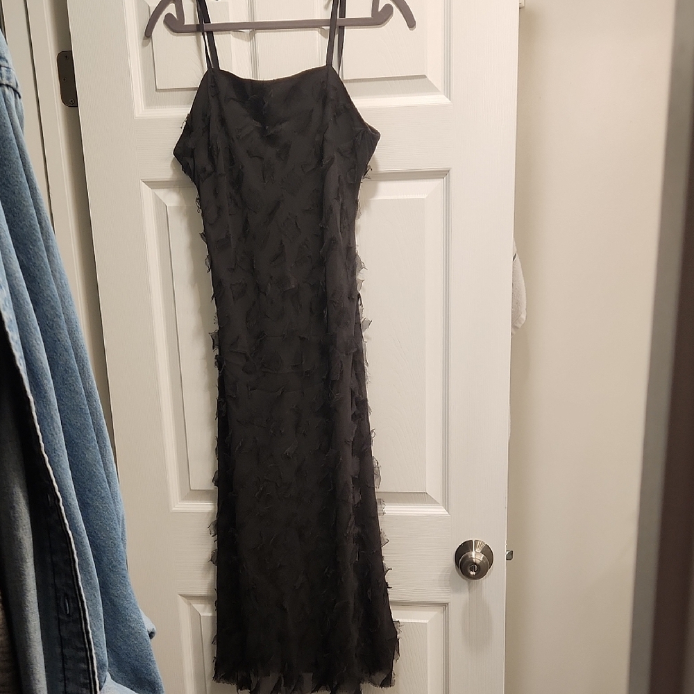 Anne Klein Black Sheath Cocktail Dress